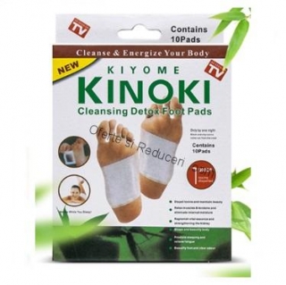Set 10 plasturi detoxifiere Kinoki