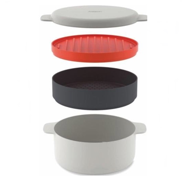 Set oala 4 piese de gătit la cuptorul cu microunde